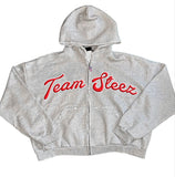 Gray Team Steez Distressed
