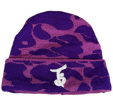 plum steezape Beanie & Marshmallow Blue Steezape Beanie